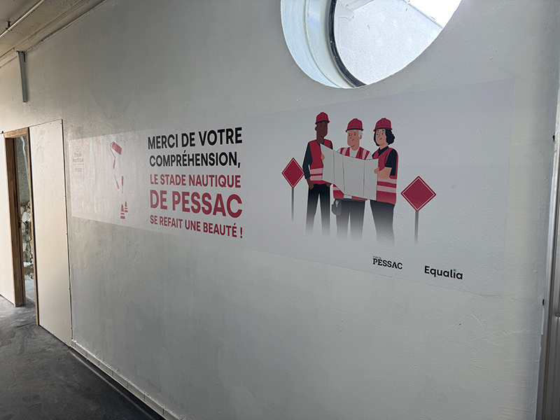 Décoration intérieure - Marquage travaux