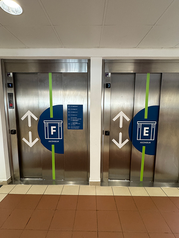 Signalétique ascenseurs